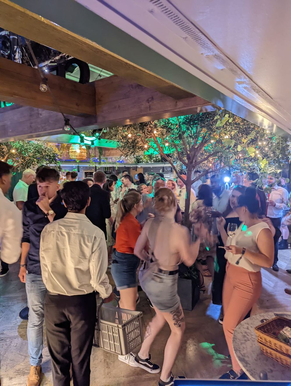 Garden party event